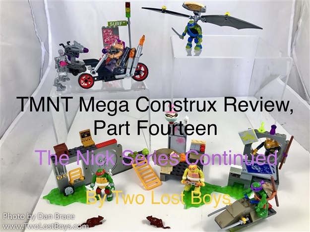 TMNT Mega Construx Review, Part Fourteen - The Nick Series Continued